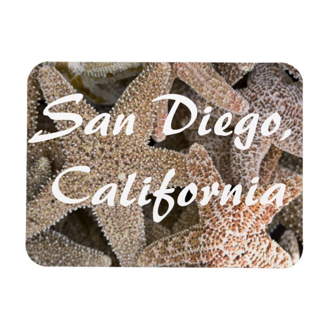 Magnet Flexible Starfish tout autour, San Diego, Californie (Horizontal)