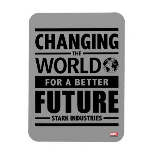 Magnet Flexible Stark Industries Change le Monde