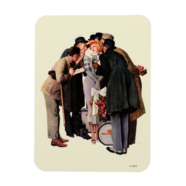 Magnet Flexible Starlet Hollywood (Vertical)