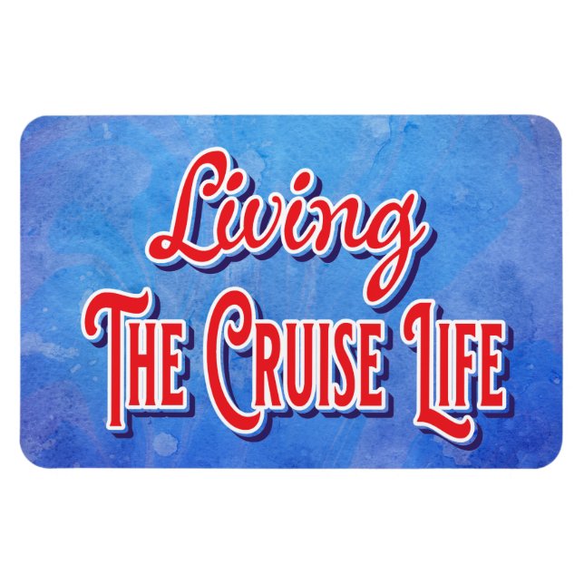 Magnet Flexible Stateroom Door Marker Vacation Cruise (Horizontal)