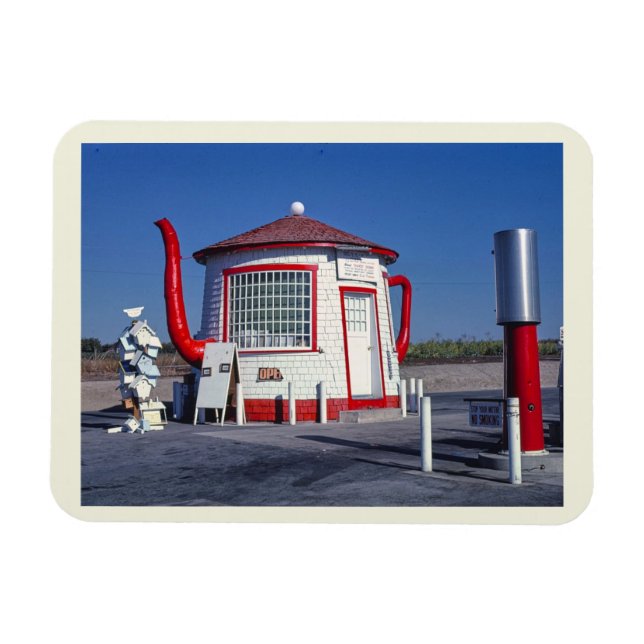 Magnet Flexible Station d'essence Teapot Dome, Zillah, Washington  (Horizontal)