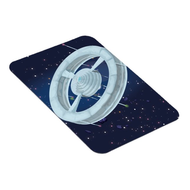 Magnet Flexible Station spatiale (Côté Droit)