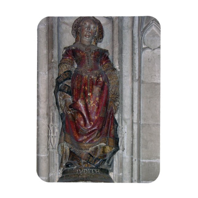 Magnet Flexible Statue de Judith (pierre polychrome) (Vertical)