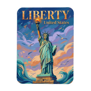 Magnet Flexible Statue de la Liberté État de New York
