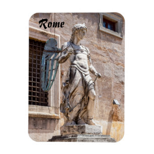 Magnet Flexible Statue de San Michele dans le Château Saint-Ange -