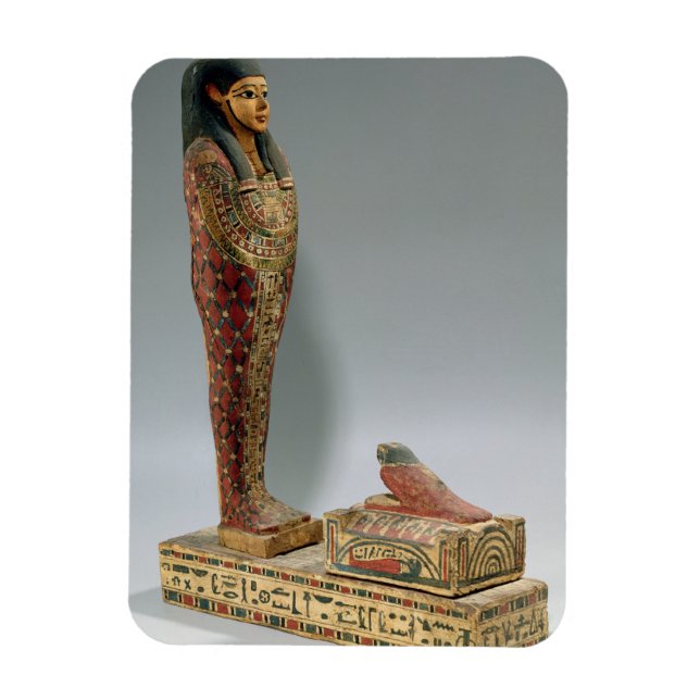 Magnet Flexible Statuette d'Osiris d'Iahmes (bois peint) (Vertical)