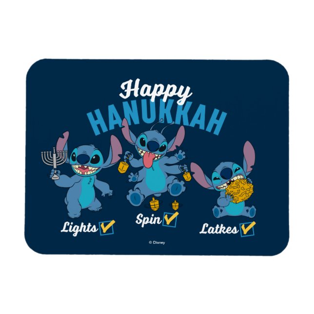 Magnet Flexible Stitch | Bonne Hanoukka (Horizontal)