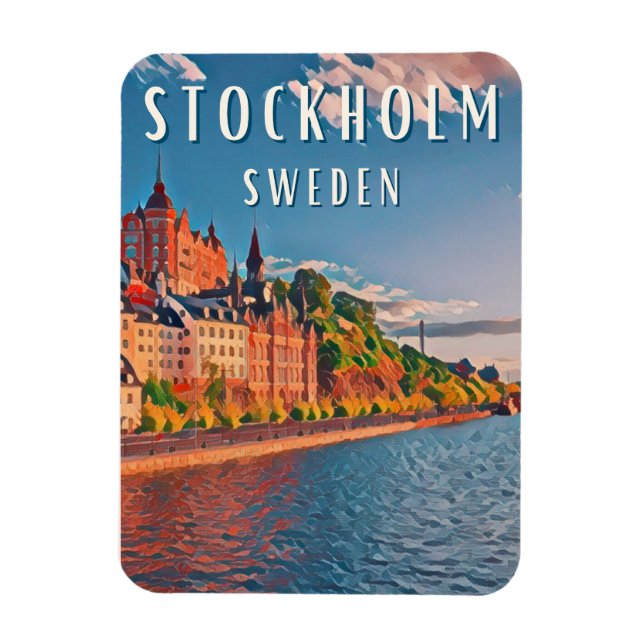 Magnet Flexible Stockholm, la capitale scandinave des musées (Vertical)