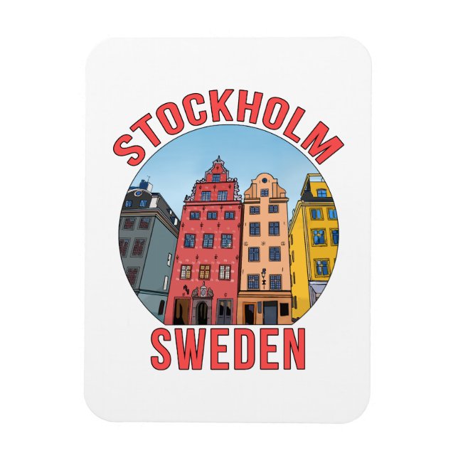 Magnet Flexible Stockholm Suède (Vertical)