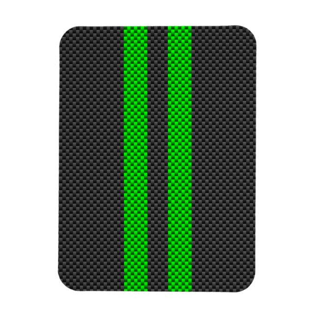 Magnet Flexible Stripes de Green Carbon (Vertical)