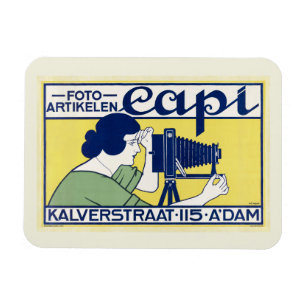 Magnet Flexible Studio Photo Art, Amsterdam, Style Vintage