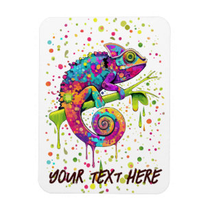 Magnet Flexible Style d'aquarelle des teintures Chameleon