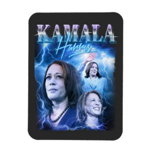 Magnet Flexible Style Kamala Harris Retro 90s