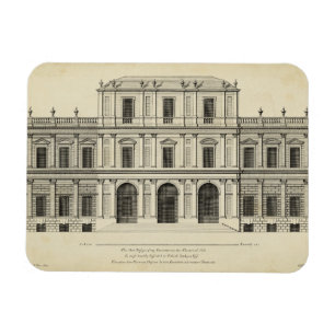 Magnet Flexible Style théâtral Façade par Colen Campbell