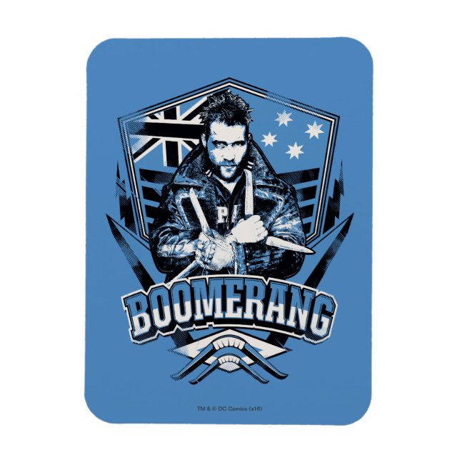 Magnet Flexible Suicide Squad | Boomerang (Vertical)