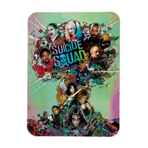 Magnet Flexible Suicide Squad Mushroom Cloud Explosion