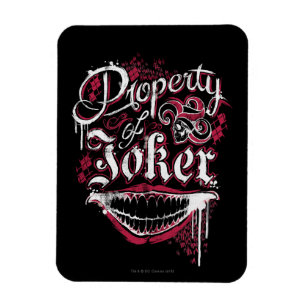 Magnet Flexible Suicide Squad Property of Joker