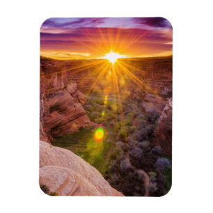 Magnet Flexible Sunburst à Canyon de Chelly, AZ