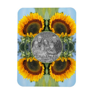 Magnet Flexible Sunflower In Sunshine Créez votre propre photo