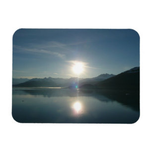 Magnet Flexible Sunrise over College Fjord Alaska Photography