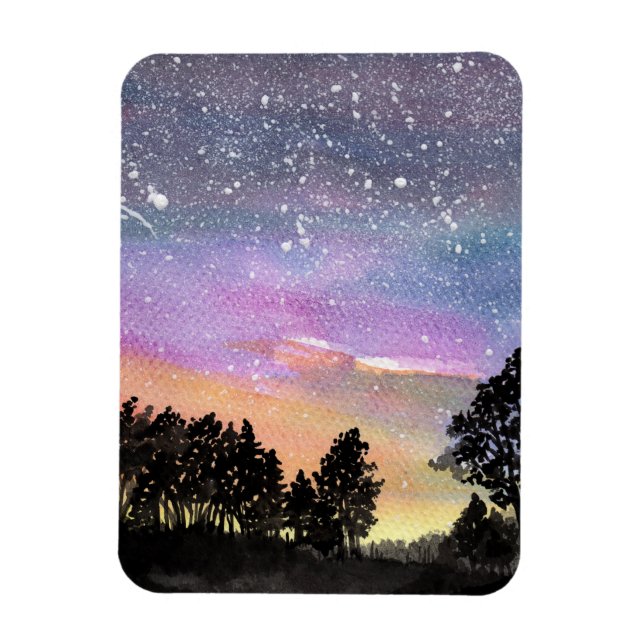 Magnet Flexible Sunset Woods (Vertical)