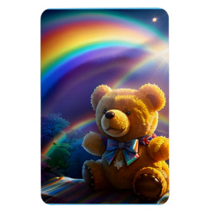 Magnet Flexible Sunshine Rainbow Teddy Bear Wonderland