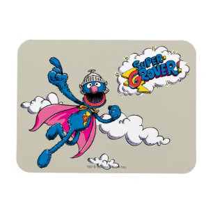 Magnet Flexible Super Grover Vintage