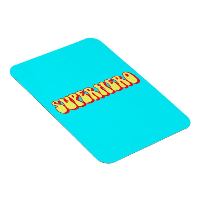Magnet Flexible Super-héros Rétro (Côté Droit)