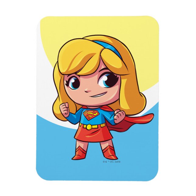 Magnet Flexible Supergirl "L'avenir est féminin" (Vertical)