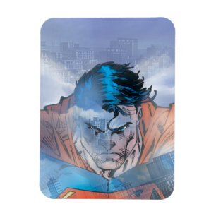 Magnet Flexible Superman - Bleu