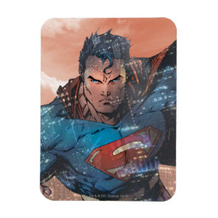 Magnet Flexible Superman - Rouge
