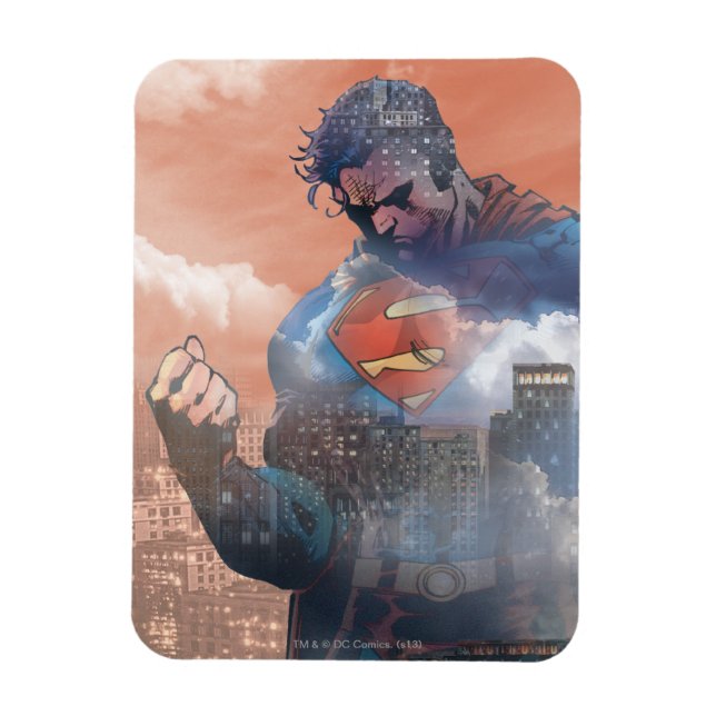 Magnet Flexible Superman Standing (Vertical)