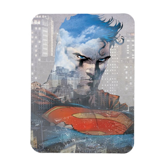 Magnet Flexible Superman Stare (Vertical)