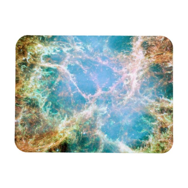 Magnet Flexible Supernova Position restante dans le crabe Nebula (Horizontal)