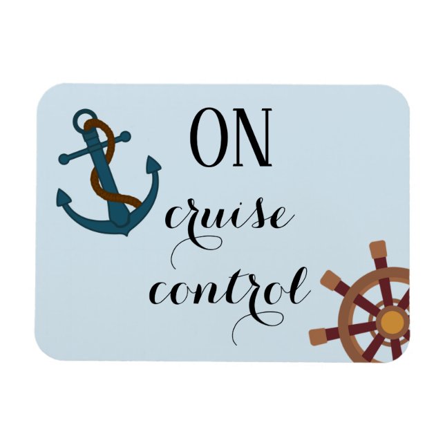 Magnet Flexible Sur le Stateroom de contrôle de la croisière Funny (Horizontal)