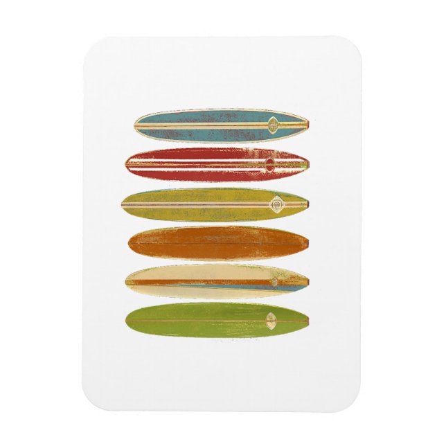 Magnet Flexible Surf de Longboard (Vertical)