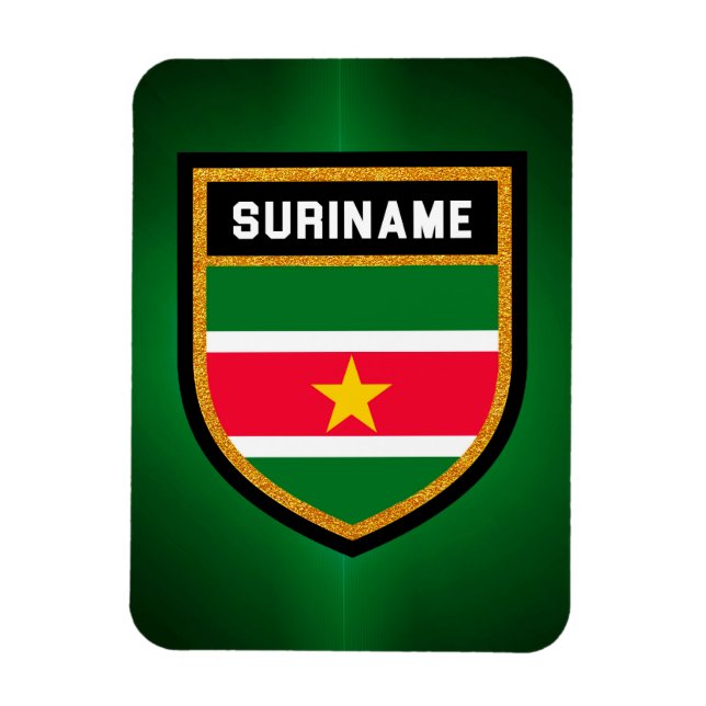 Magnet Flexible Suriname Flag (Vertical)