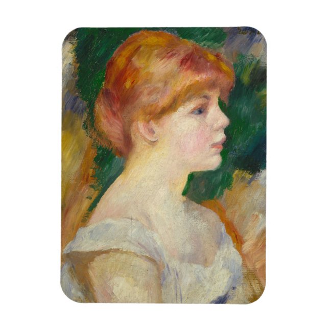 Magnet Flexible Suzanne Valadon, c.1885 (huile sur toile) (Vertical)