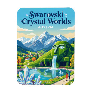 Magnet Flexible Swarovski Crystal Worlds Autriche