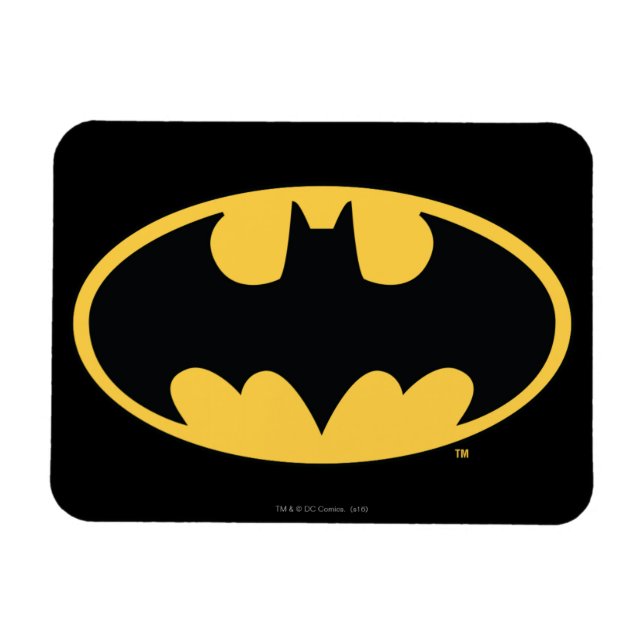 Magnet Flexible Symbole Batman | Logo ovale (Horizontal)