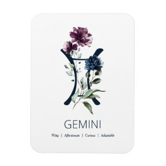 Magnet Flexible Symbole de Gemini Zodiac
