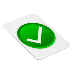 Magnet Flexible Symbole de la marque verte