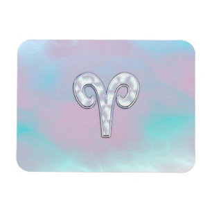 Magnet Flexible Symbole zodiaque de la Mère de style perle