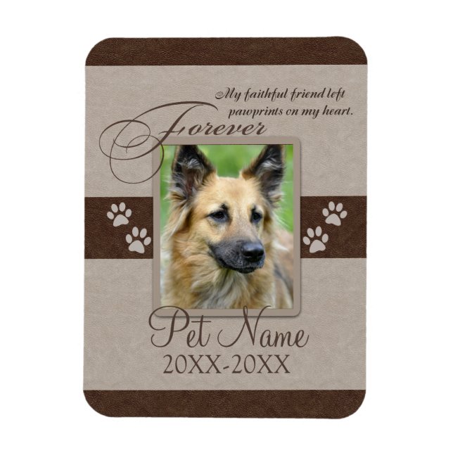 Magnet Flexible Sympathie pour animal de compagnie (Vertical)