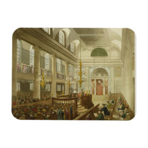 Magnet Flexible Synagogue, ducs Place, Houndsditch, d'Ackerman