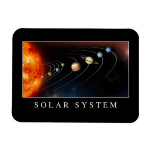 Magnet Flexible Système solaire