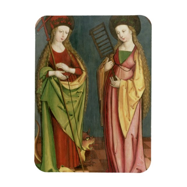 Magnet Flexible T32982 St. Margaret d'Antioche et St. Faith, c.15 (Vertical)