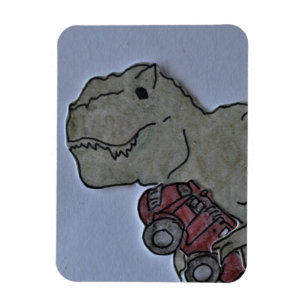 Magnet Flexible T Rex avec un aimant de câble de camion