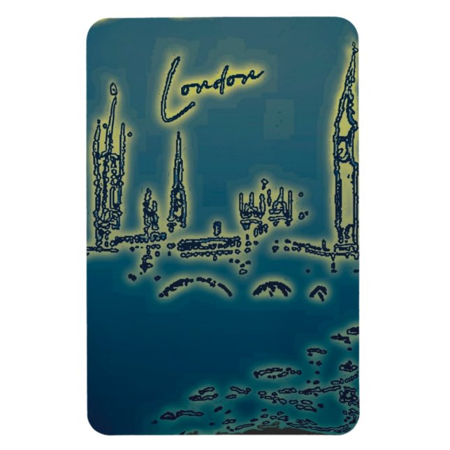 Magnet Flexible t-shirt london (Vertical)