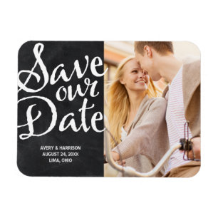 Magnet Flexible Tableau de bord rustique Photo Enregistrer la da